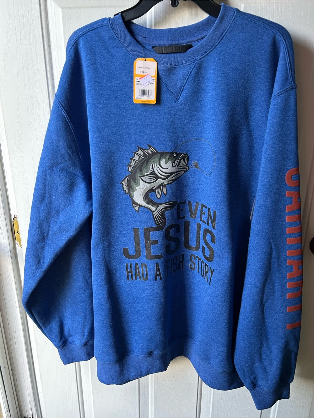 Carhartt Blue Crewneck Sweatshirt